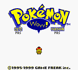 Pokemon Cute (yellow hack) Title Screen